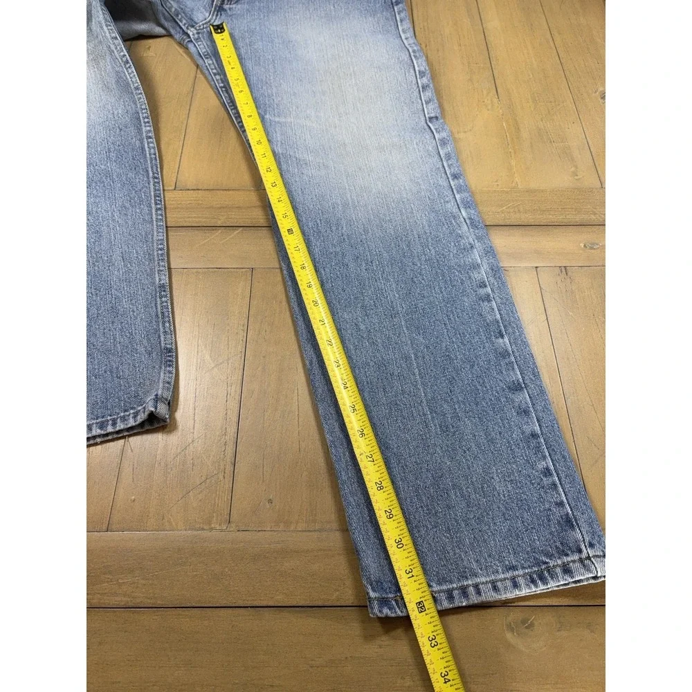 Levi's Signature Regular Fit Mens Jeans Medium Wash‎ 36x32 Zip Dadcore Classic
